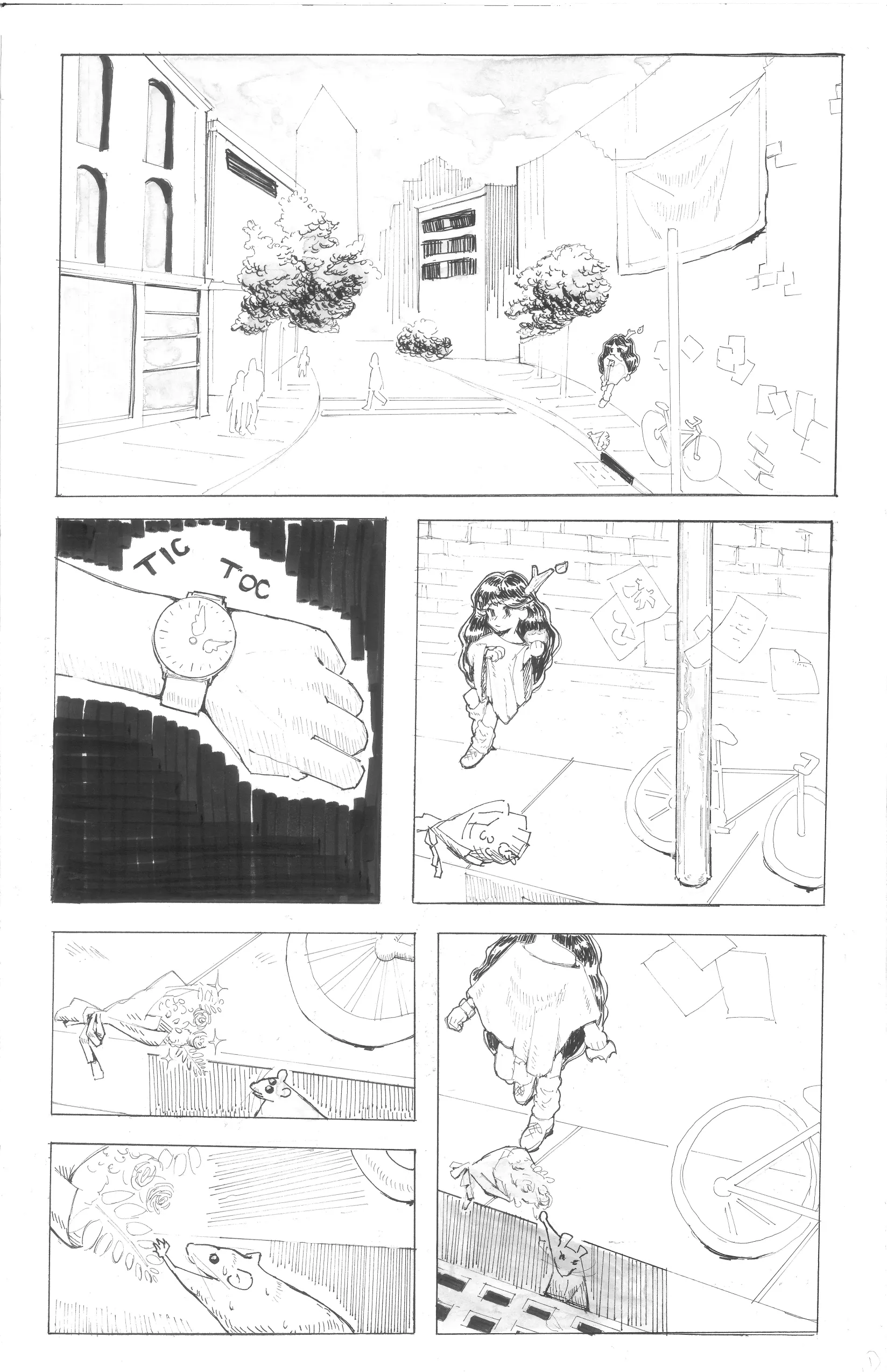 First page of Branch web comic